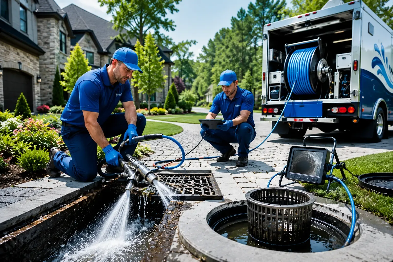 Local outdoor drain cleaning professionals in Marietta, MN